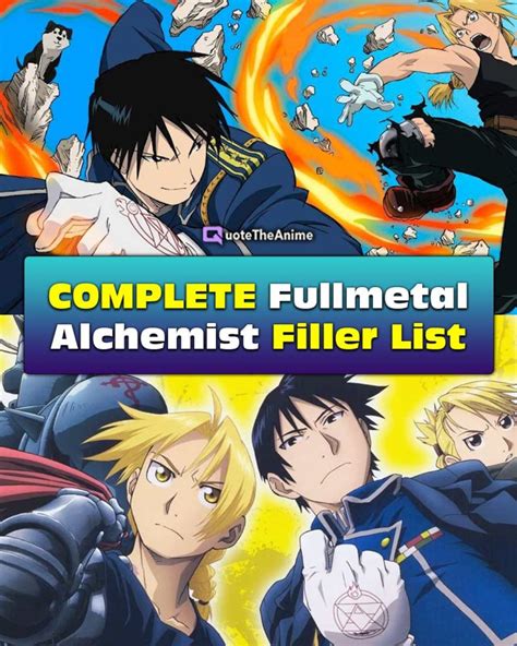 how many episodes are in full metal alchemist|full metal alchemist filler list.